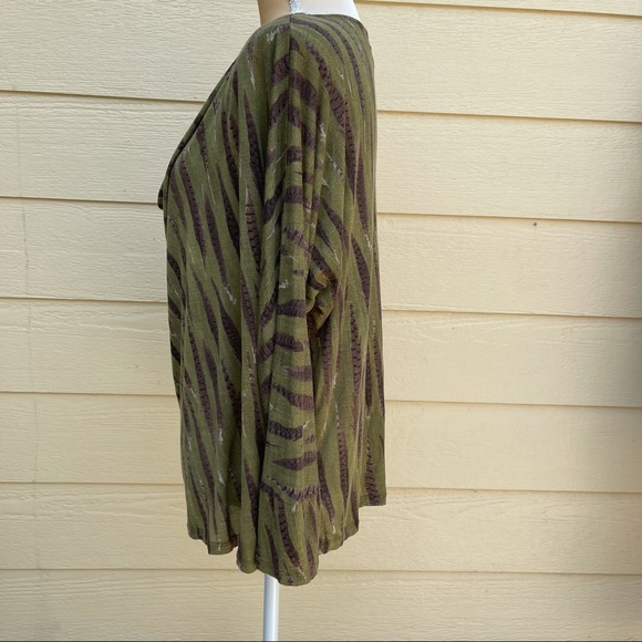 Michael Kors Drape Neck Top Size XL - Picture 9 of 10